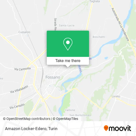 Amazon Locker-Edero map