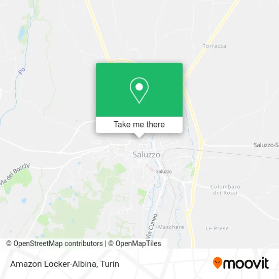 Amazon Locker-Albina map