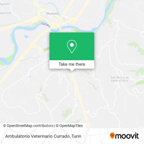 Ambulatorio Veterinario Currado map