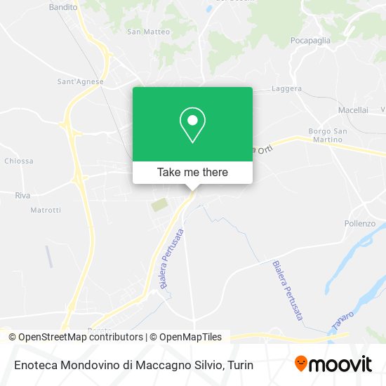 Enoteca Mondovino di Maccagno Silvio map