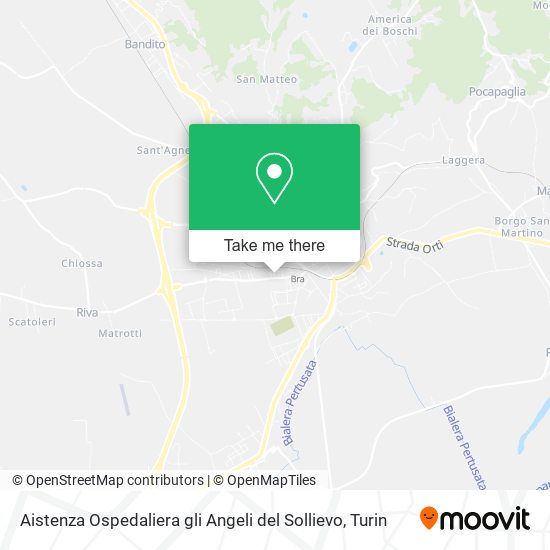 Aistenza Ospedaliera gli Angeli del Sollievo map