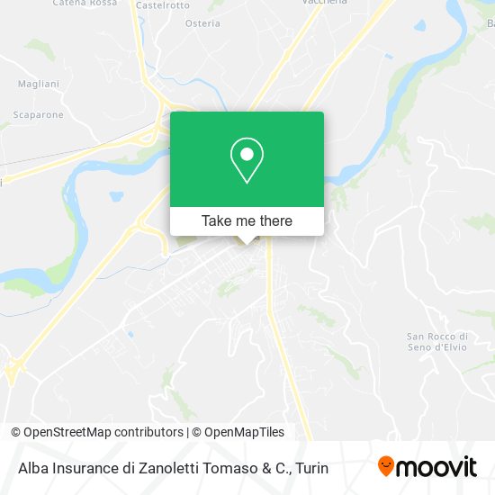 Alba Insurance di Zanoletti Tomaso & C. map