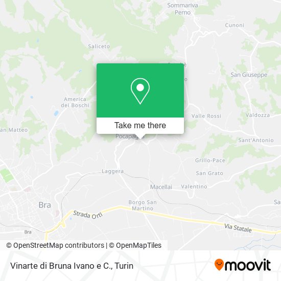 Vinarte di Bruna Ivano e C. map