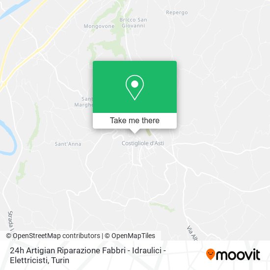 24h Artigian Riparazione Fabbri - Idraulici - Elettricisti map