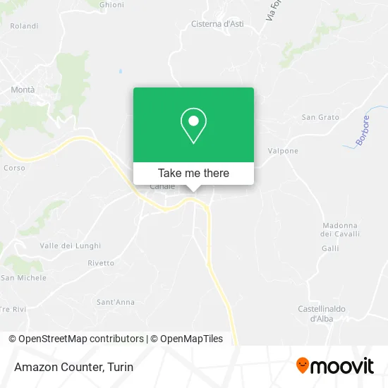 Amazon Counter map