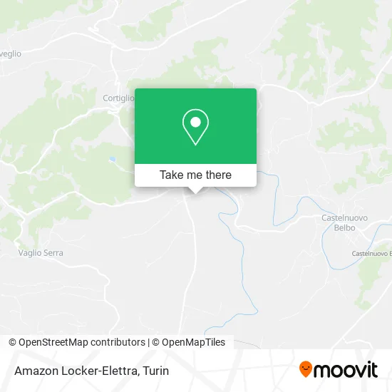Amazon Locker-Elettra map