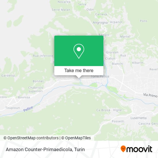 Amazon Counter-Primaedicola map