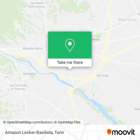 Amazon Locker-Basiliola map
