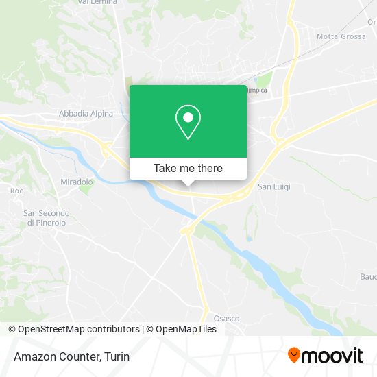 Amazon Counter map