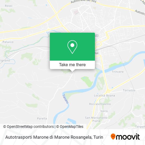 Autotrasporti Marone di Marone Rosangela map