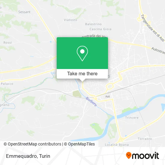 Emmequadro map