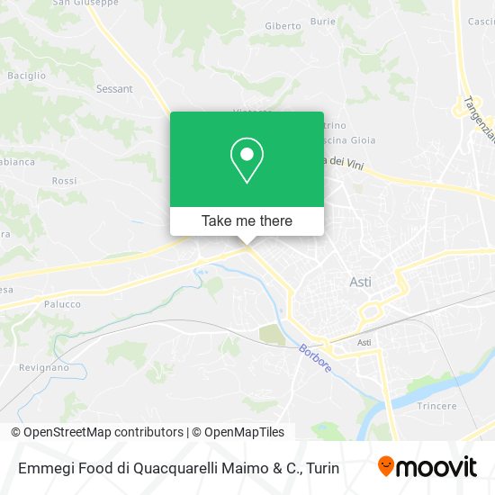 Emmegi Food di Quacquarelli Maimo & C. map