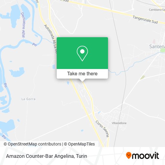 Amazon Counter-Bar Angelina map
