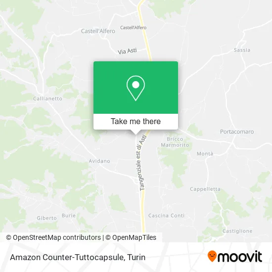 Amazon Counter-Tuttocapsule map