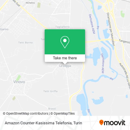 Amazon Counter-Kasissima Telefonia map