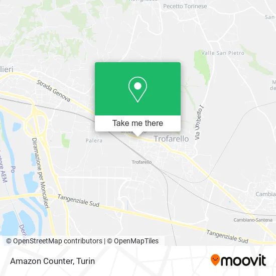 Amazon Counter map