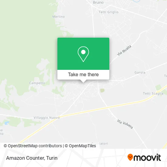 Amazon Counter map