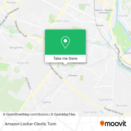 Amazon Locker-Cleofe map