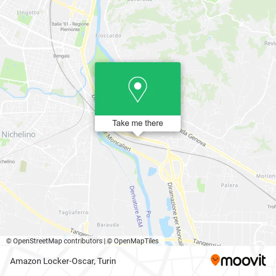 Amazon Locker-Oscar map