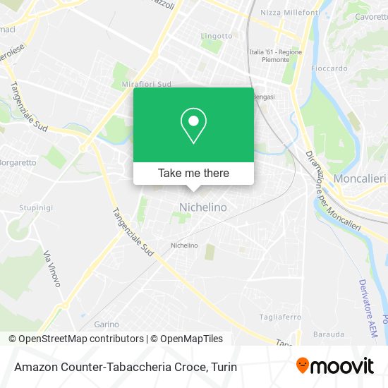 Amazon Counter-Tabaccheria Croce map