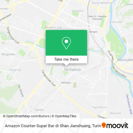 Amazon Counter-Super Bar di Shan Jianshuang map