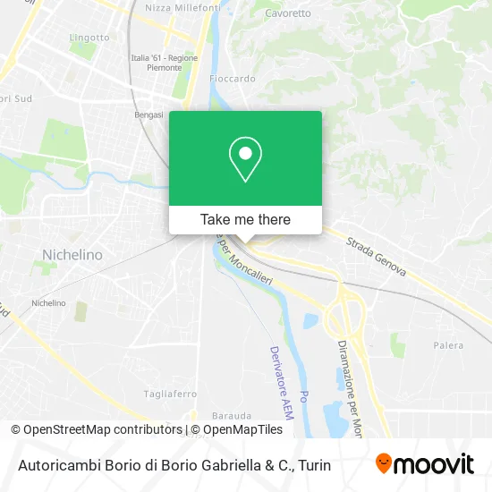 Borio Auto Parts by Gabriella Borio & Co. map