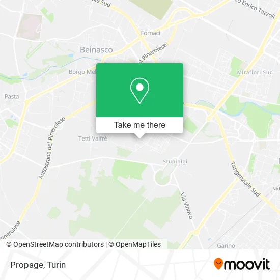 Propage map