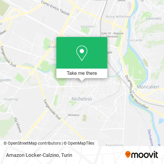 Amazon Locker-Calzino map