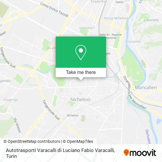 Autotrasporti Varacalli di Luciano Fabio Varacalli map