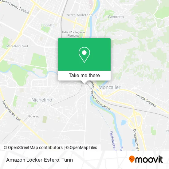 Amazon Locker-Estero map