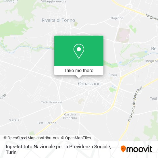 Inps-Istituto Nazionale per la Previdenza Sociale map