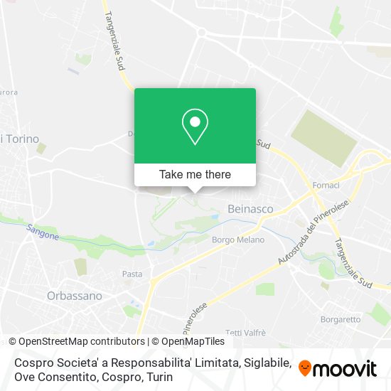 Cospro Societa' a Responsabilita' Limitata, Siglabile, Ove Consentito, Cospro map