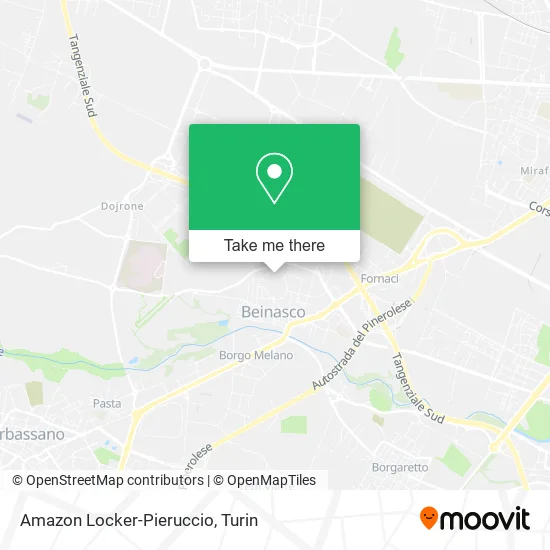 Amazon Locker-Pieruccio map