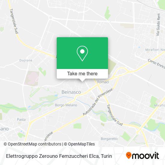 Elettrogruppo Zerouno Femzuccheri Elca map