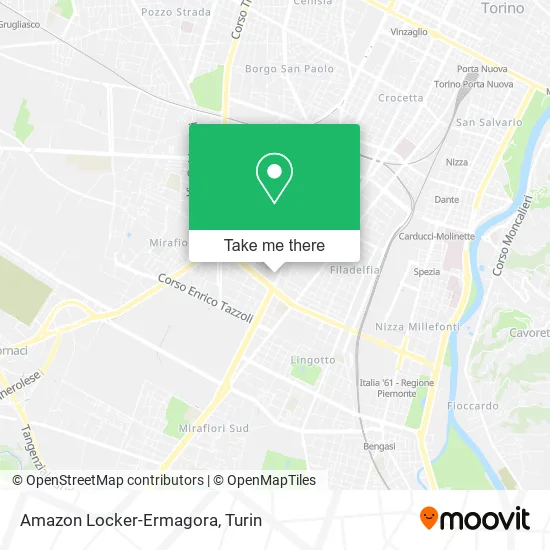 Amazon Locker-Ermagora map