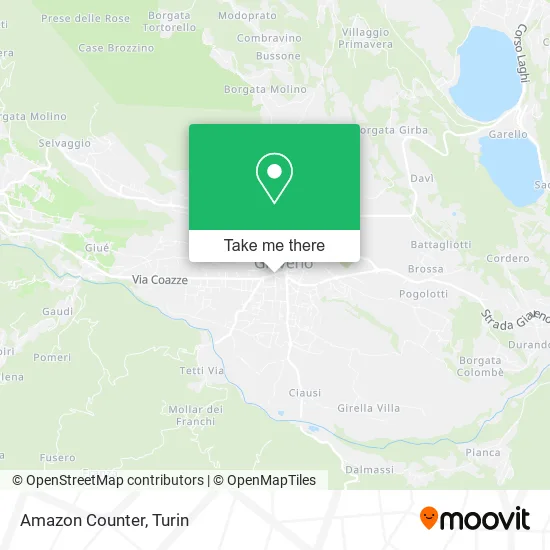 Amazon Counter map