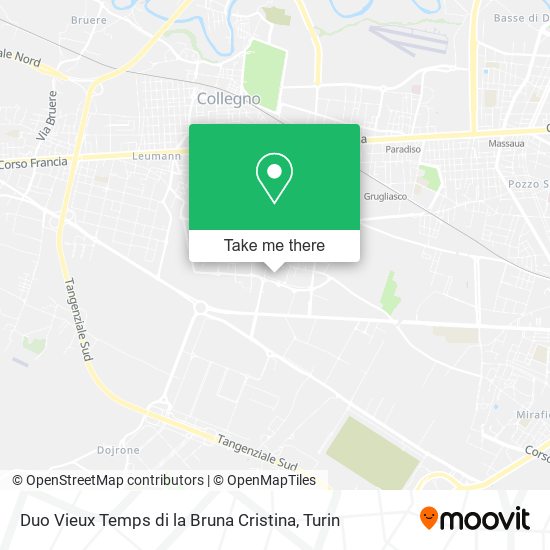 Duo Vieux Temps di la Bruna Cristina map