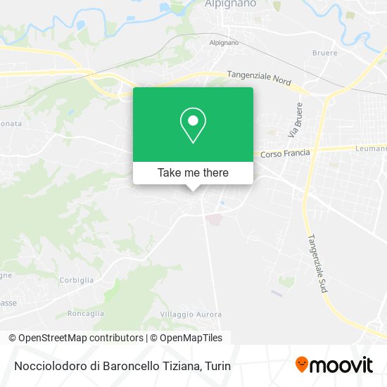 Nocciolodoro di Baroncello Tiziana map