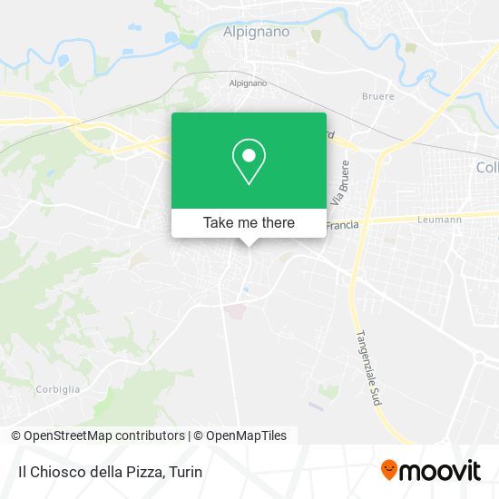 Il Chiosco della Pizza map