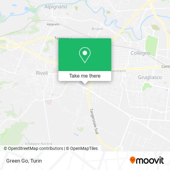 Green Go map