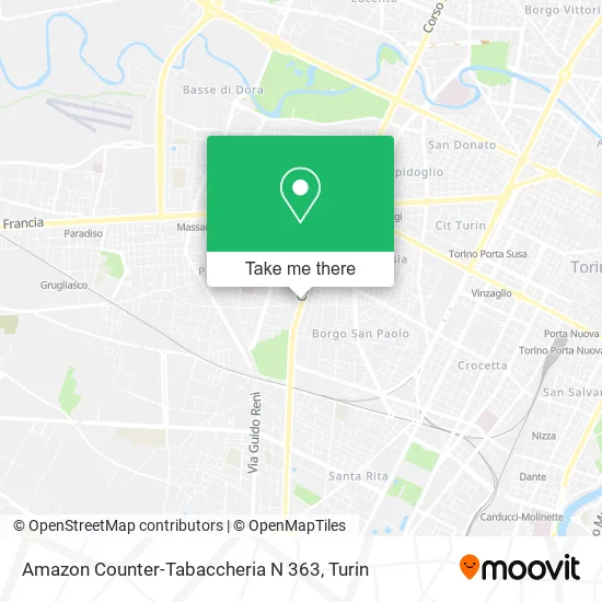 Amazon Counter-Tabaccheria N 363 map