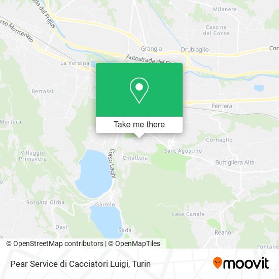 Pear Service di Cacciatori Luigi map