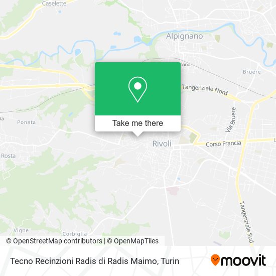 Tecno Recinzioni Radis di Radis Maimo map