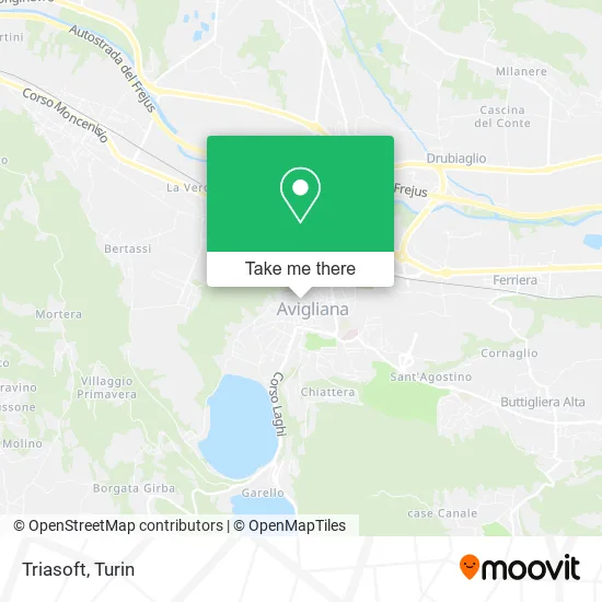 Triasoft map