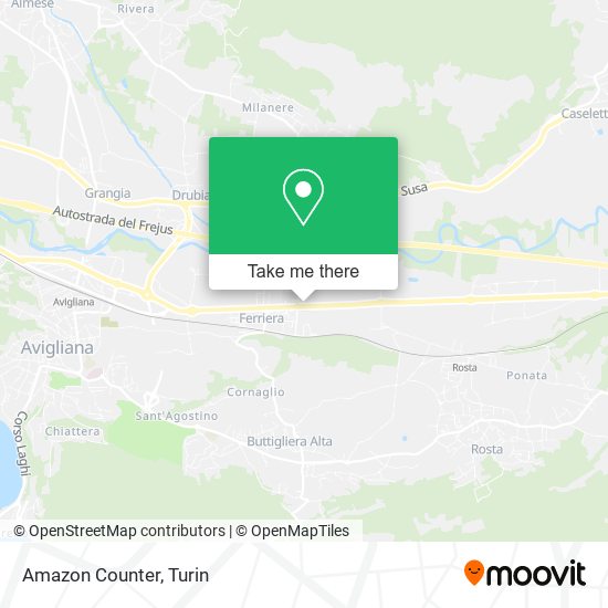 Amazon Counter map