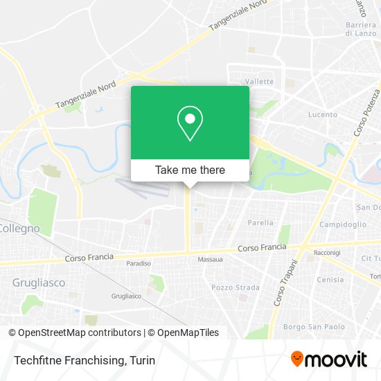 Techfitne Franchising map