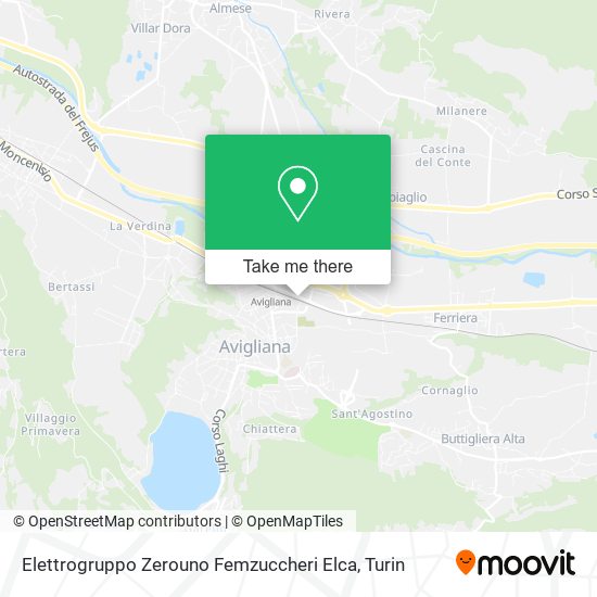 Elettrogruppo Zerouno Femzuccheri Elca map