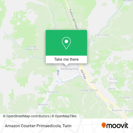 Amazon Counter-Primaedicola map