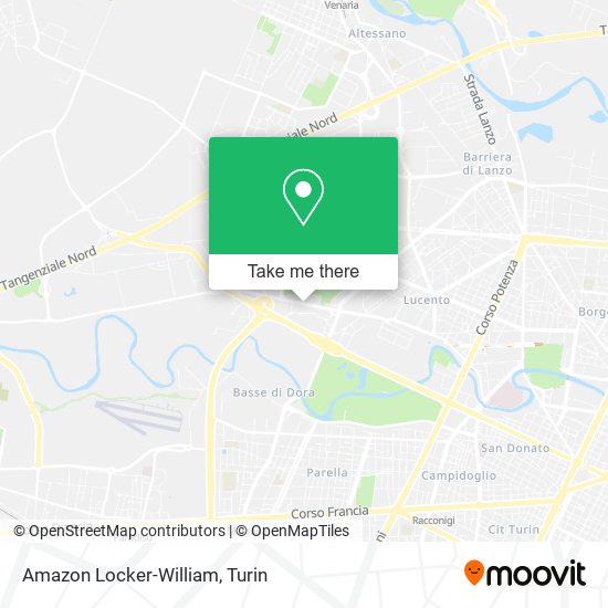 Amazon Locker-William map