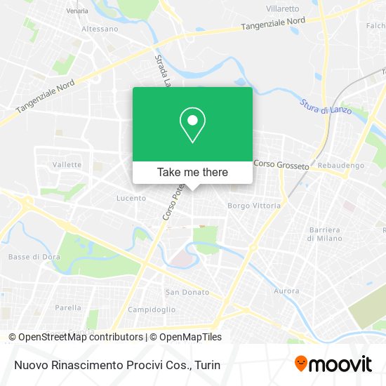 Nuovo Rinascimento Procivi Cos. map